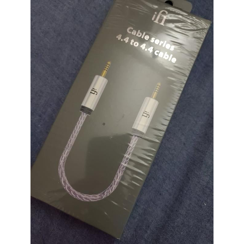 售> iFi Audio 4.4mm to 4.4mm cable 平衡訊號線音源線對錄線14AWG