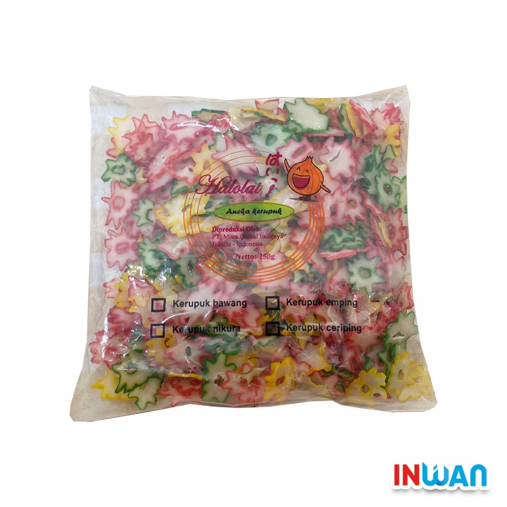 印灣 Inwan 】kerupuk Krupuk Mentah Udang 生蝦餅 Kerupuk Bawang 蝦皮購物