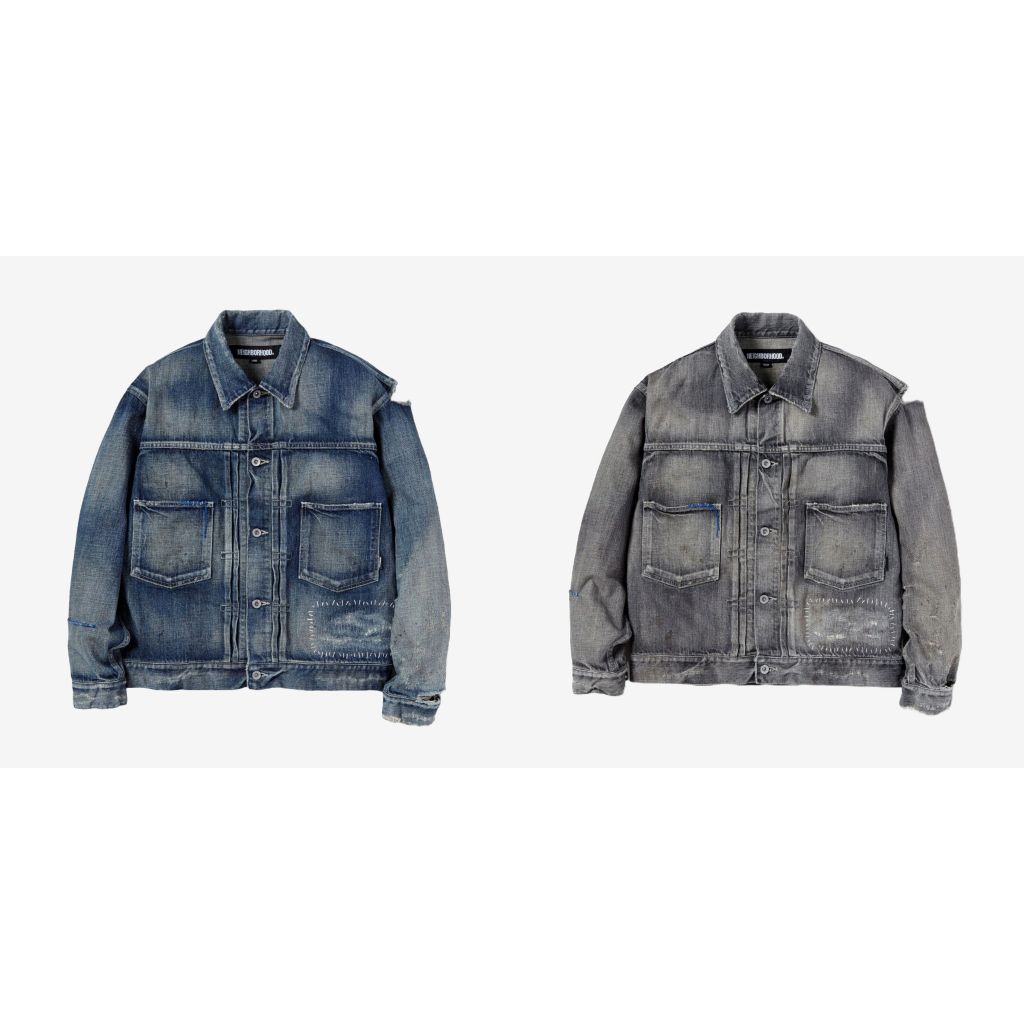 【AllenTAPS】NEIGHBORHOOD 22AW SAVAGE DENIM TYPE-2 牛仔外套