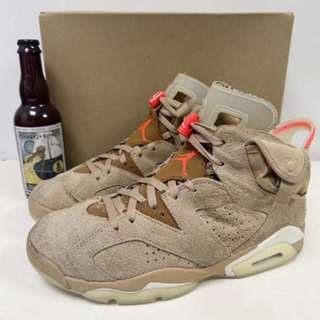 種類豊富な品揃え 新品 18cm NIKE AIR JORDAN 6 Travis Scott