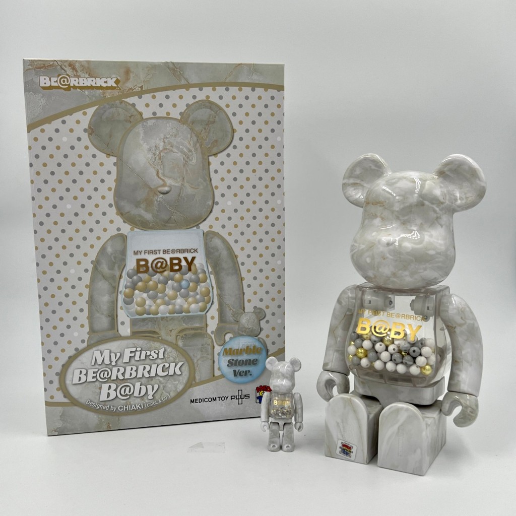 MEDICOM TOY - MY FIRST BE@RBRICK B@BY MARBLE(大理石) Ver