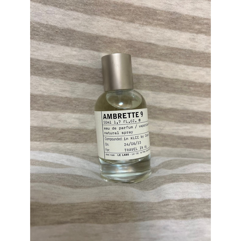 LE LABO AMBRETTE 9 香葵香水分裝旅行試香| 蝦皮購物