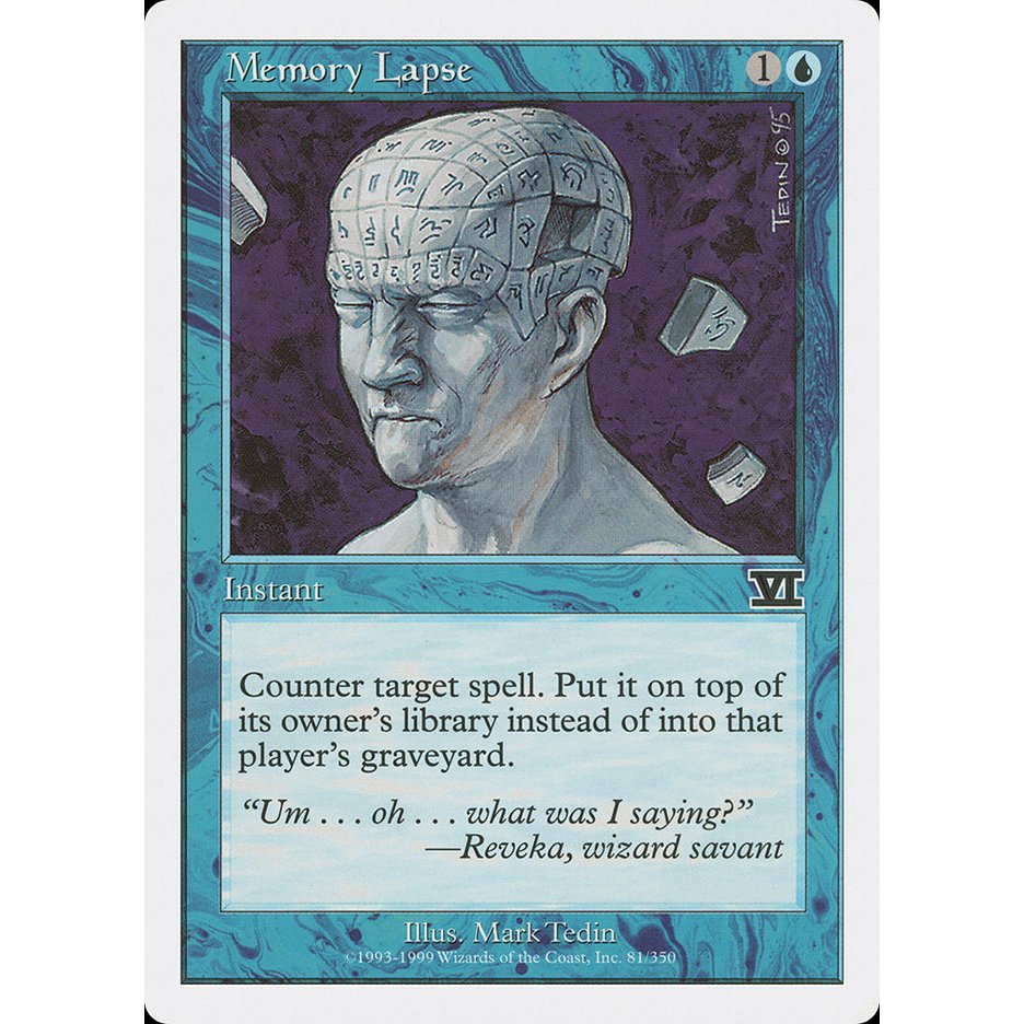 MTG Classic Sixth Edition (6ED) 經典第六版中英文版藍色| 蝦皮購物