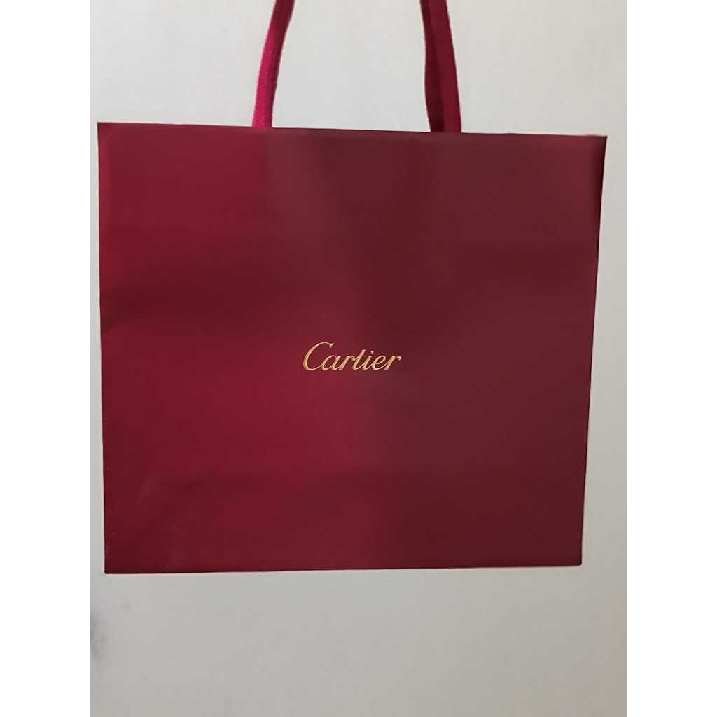 Cartier 卡地亞專櫃紙袋名牌紙袋精品紙袋紙袋禮品袋| 蝦皮購物