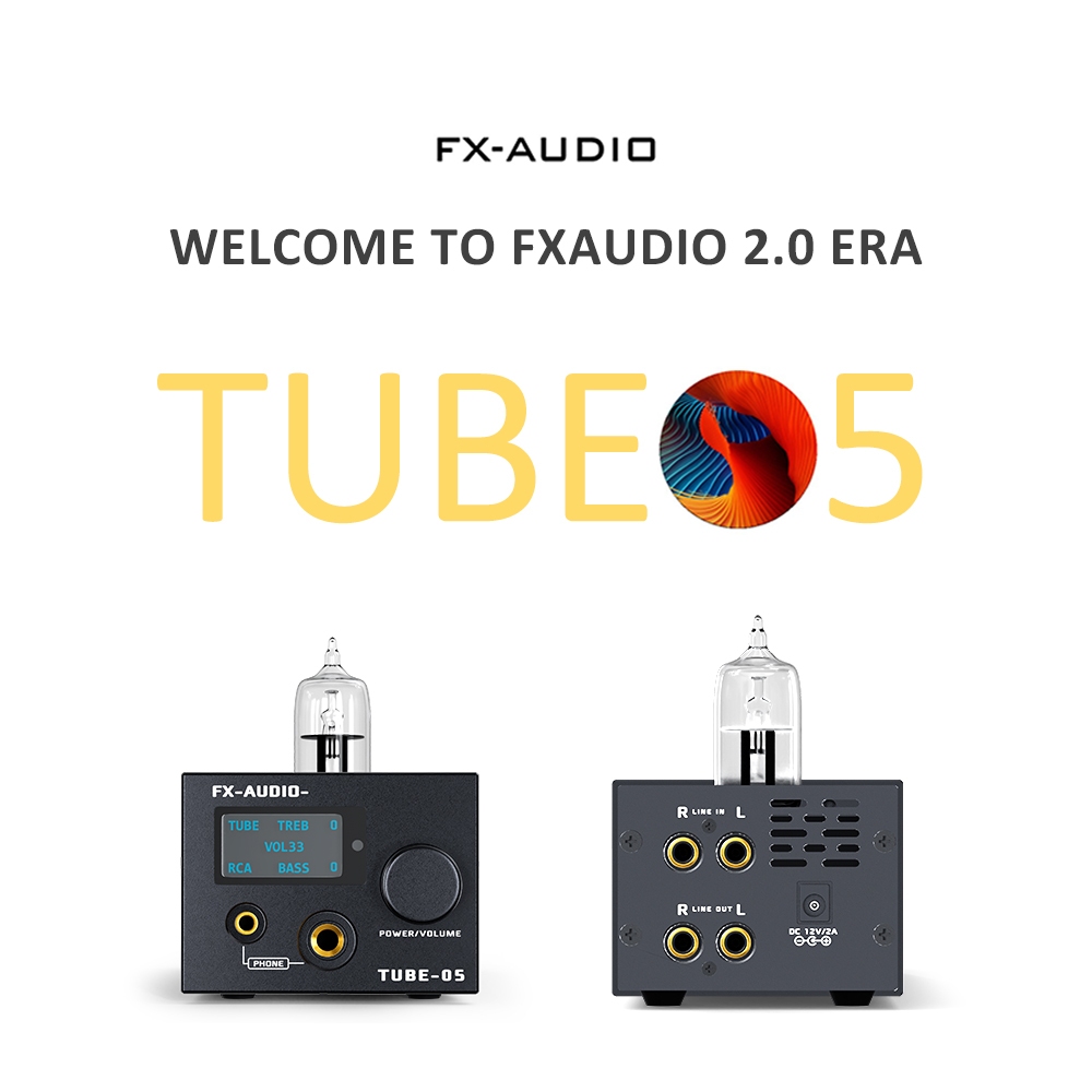 寒舍小品】現貨全新公司貨FX-AUDIO TUBE-05 12AU7 真空管前級耳機擴大