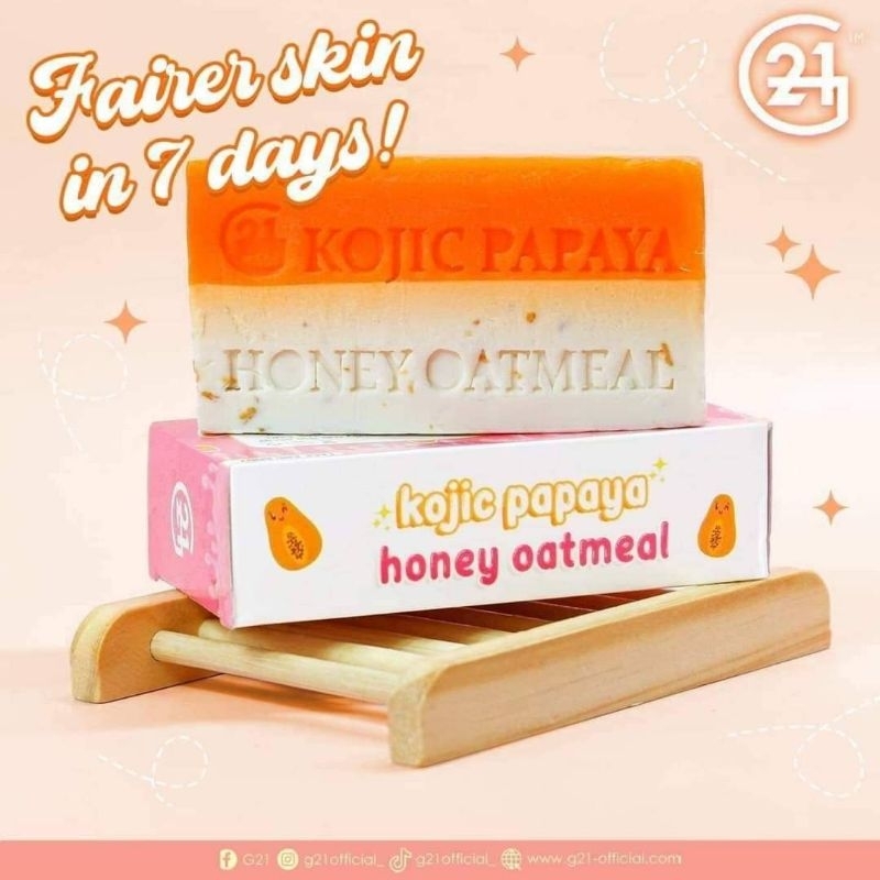 G21 Honey Oatmeal Soap/Golden Dust | 蝦皮購物