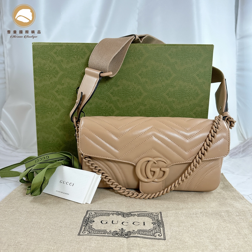 Gucci 2024 marmont khaki