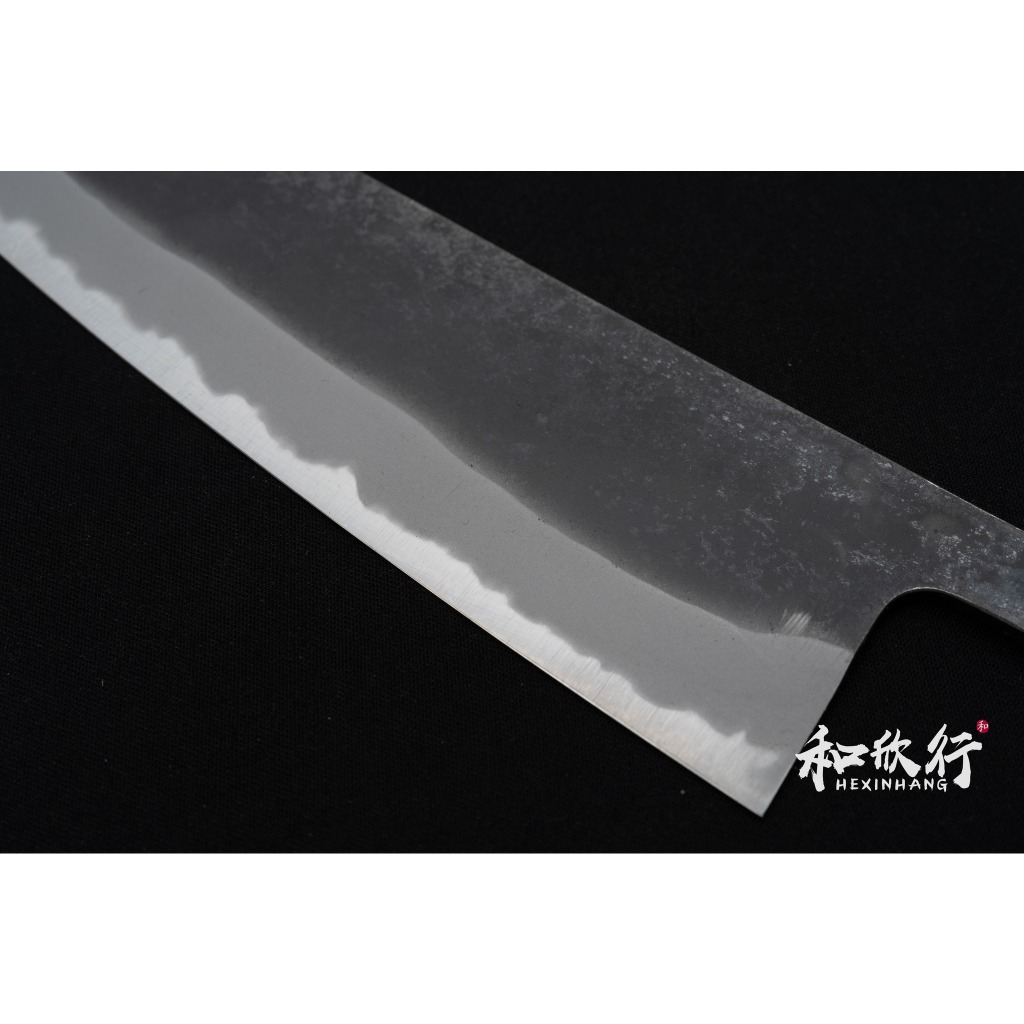 和欣行」現貨、越前打刃物加茂藤超青鋼黑打和牛刀210 mm | 蝦皮購物