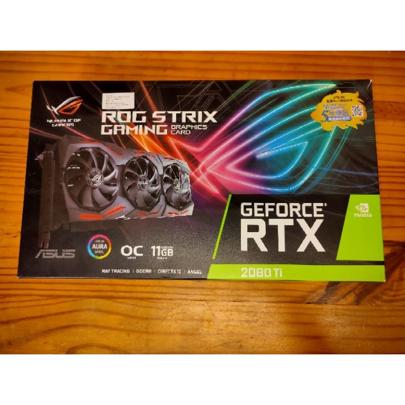 二手華碩ASUS 顯示卡ROG STRIX RTX2080TI O11G GAMING | 蝦皮購物