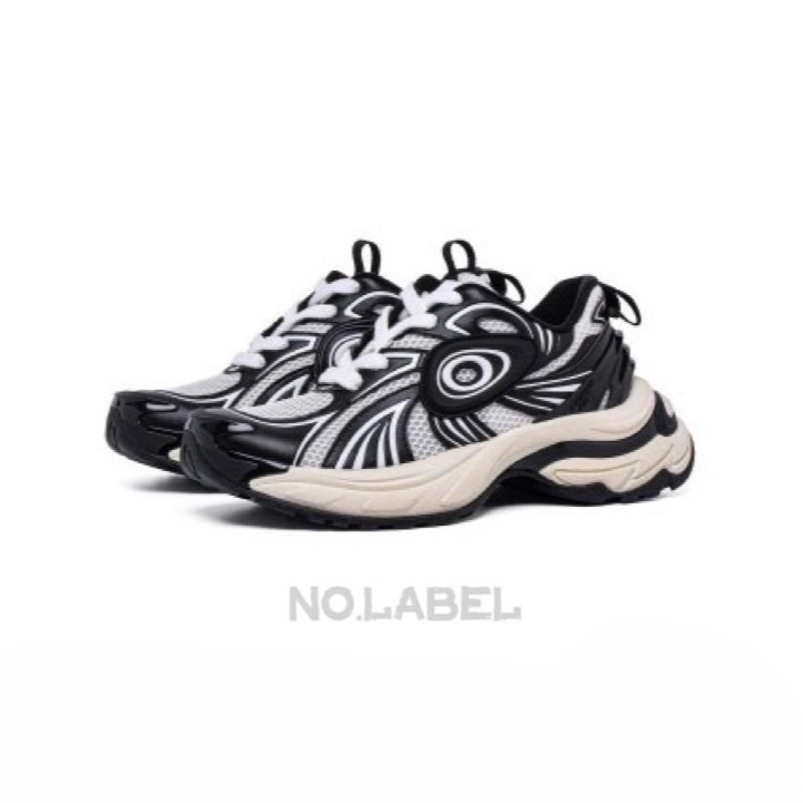 正貨代購】OLD ORDER渦輪跑鞋Winter同款aespa金旼炡增高厚底鞋寬版鞋老