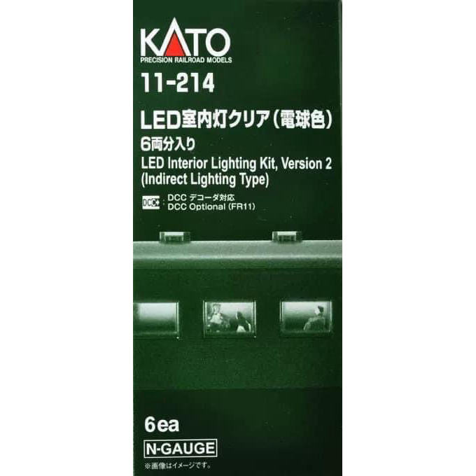 カトー 11-212 LED室内灯クリア 6両分入り 4個 ③ - 鉄道模型