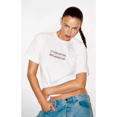 新品Supreme x Burberry ホワイト Tシャツ L Buy Supreme x Burberry Box Logo Tee 'White' - SS22T1 WHITE