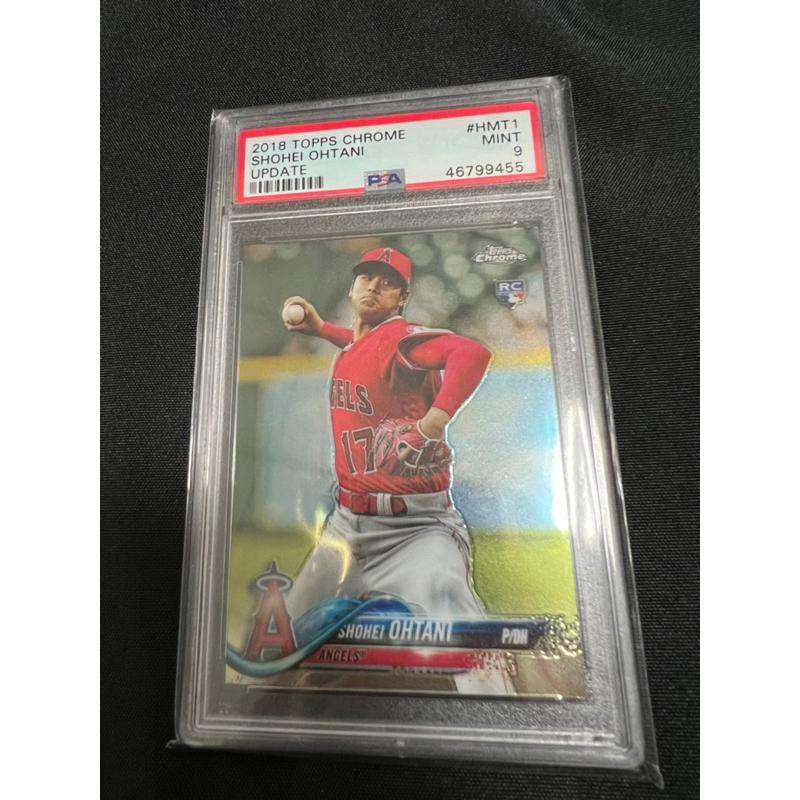 大谷翔平 出歩け 2018 Topps Chrome Update RC PSA10