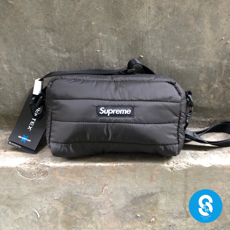 Supreme Puffer Side Bag 側背包 肩背包 單肩包 黑色