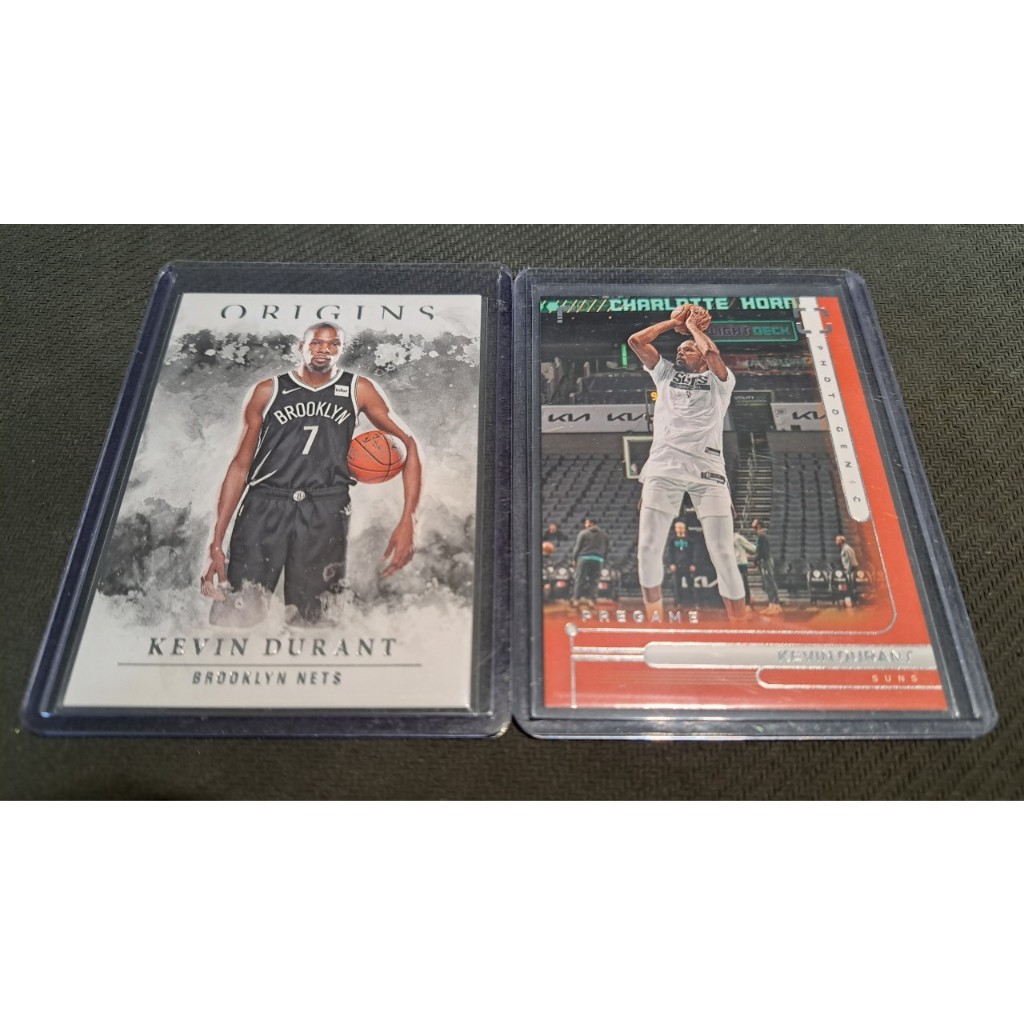 #N33 Kevin Durant KD 球員卡 Origins 起源 隊伍色+Photogenic 貴卡盒 熱身特卡 | 蝦皮購物