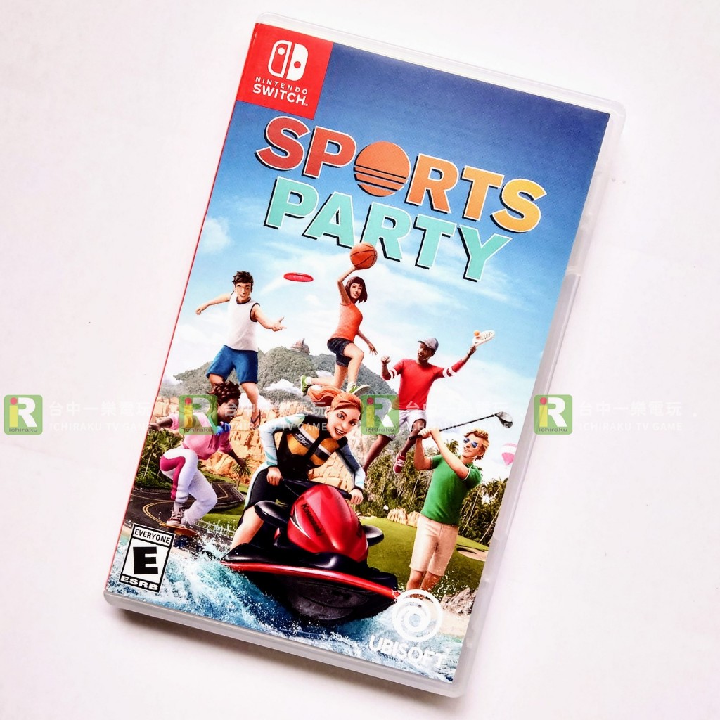 優質二手電玩】特A級品NS 任天堂Switch 運動派對美中版sports party 多