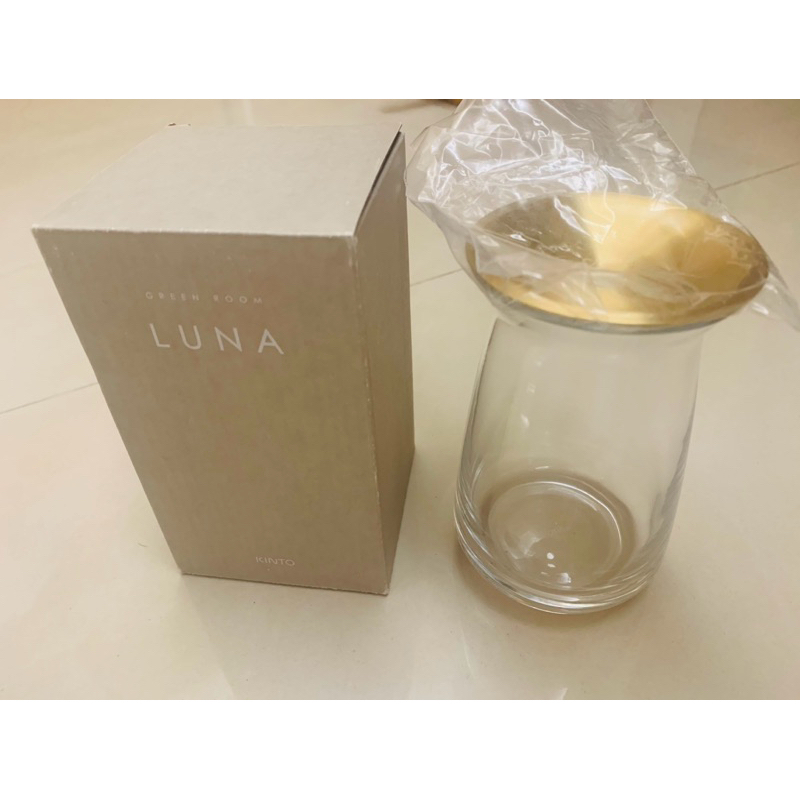 （全新）日本KINTO LUNA 花瓶 (360ml 花器 水生花器) | 蝦皮購物