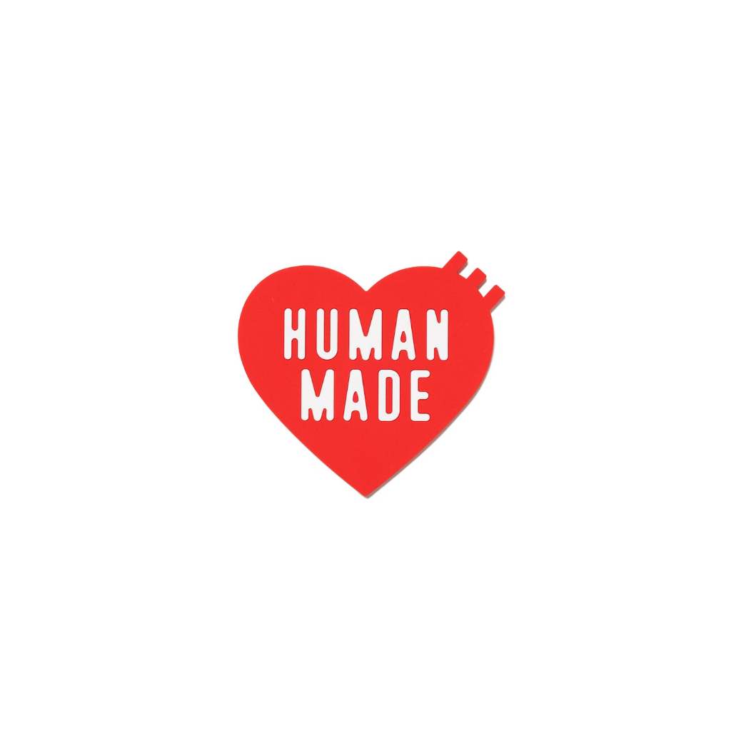 日貨代購CITY】HUMAN MADE ANIMAL HEART RUBBER COASTER 動物