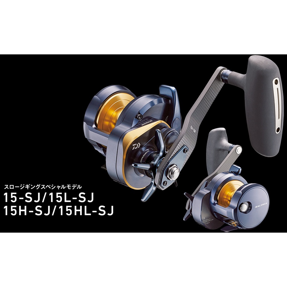 Moulinet Casting Daiwa 22 Saltiga 15H-SJ - Poignée Droite - Neuf Du Japon
