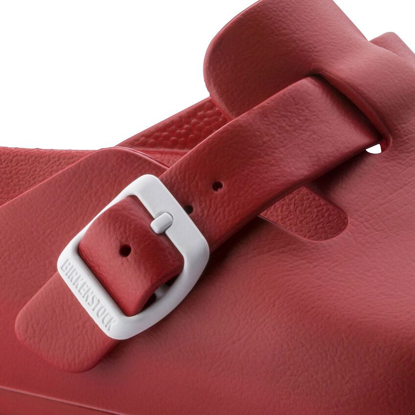 BIRKENSTOCK 勃肯/ Boston / EVA / 紅色/ 窄版| 蝦皮購物