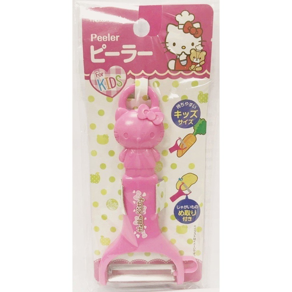 【萬丹藍色腳丫可自取 】三麗鷗系列Hello Kitty 凱蒂貓削皮器 /廚房刨刀/Kitty 削皮刀/卡通凱蒂貓削皮器 | 蝦皮購物