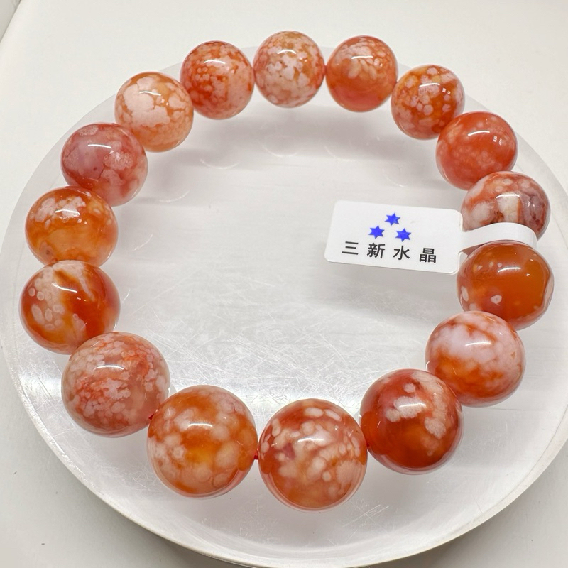 櫻花紅玉髓最高等級櫻花瑪瑙櫻花櫻花玉髓🌠三新水晶🌠飄花玉髓頂級天然