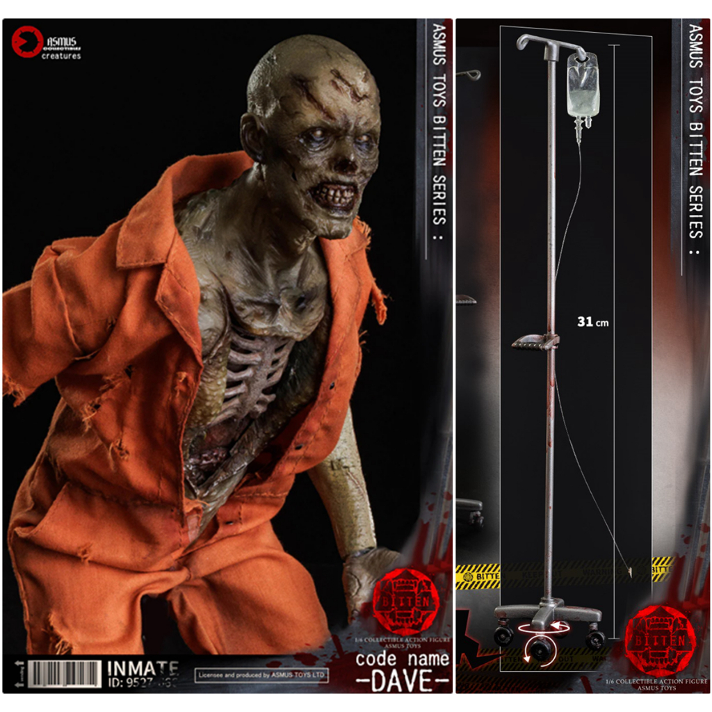 ASMUS TOYS BIT004A 1/6 Daveゾンビ囚人フィギュア BITTEN : Dave – Asmus Collectibles