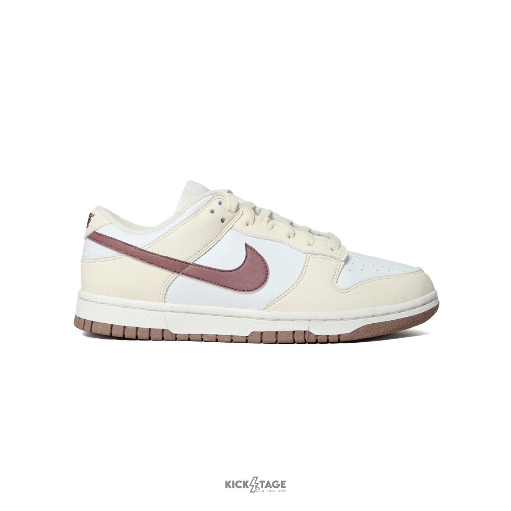 NIKE DUNK LOW NEXT NATURE 奶油櫻桃紅焦糖底復古運動休閒鞋女鞋