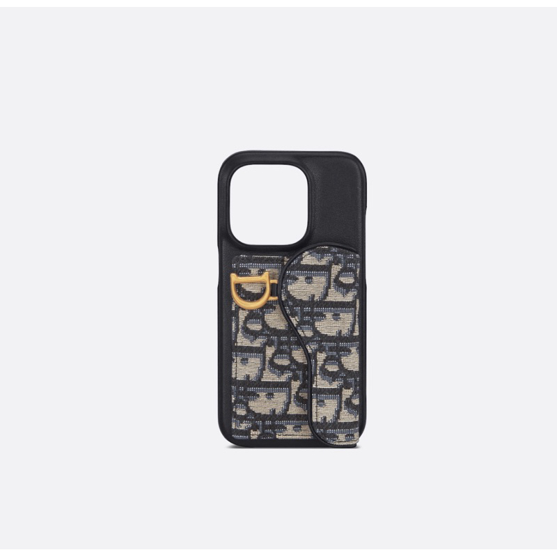 𝐂𝐚𝐬𝐞𝐬】Dior｜Saddle馬鞍包手機殼Iphone 15/14 Pro/Max 精品代購