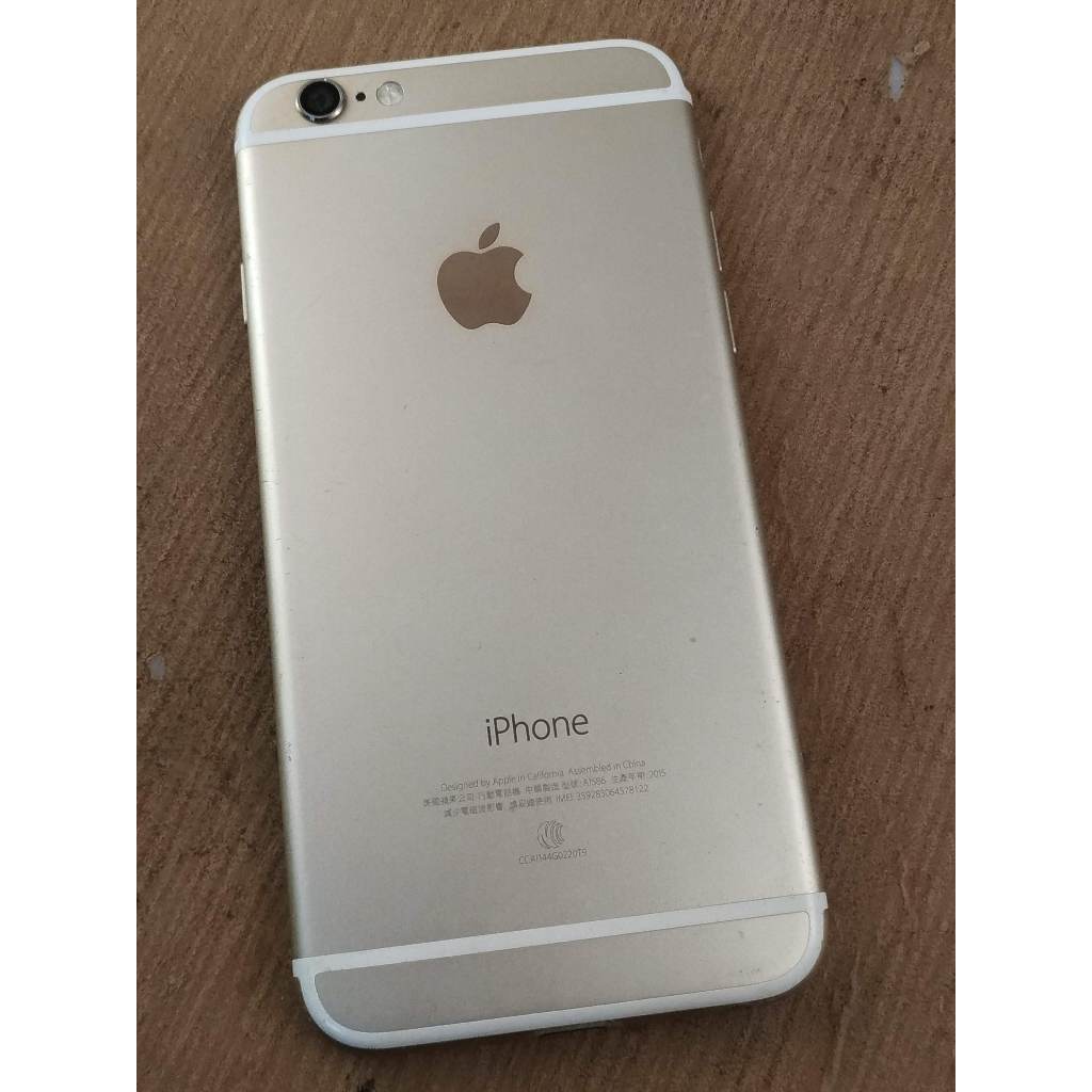 故障機 APPLE iPhone 6 金色 A1586 容量不知 報廢/報帳 | 蝦皮購物