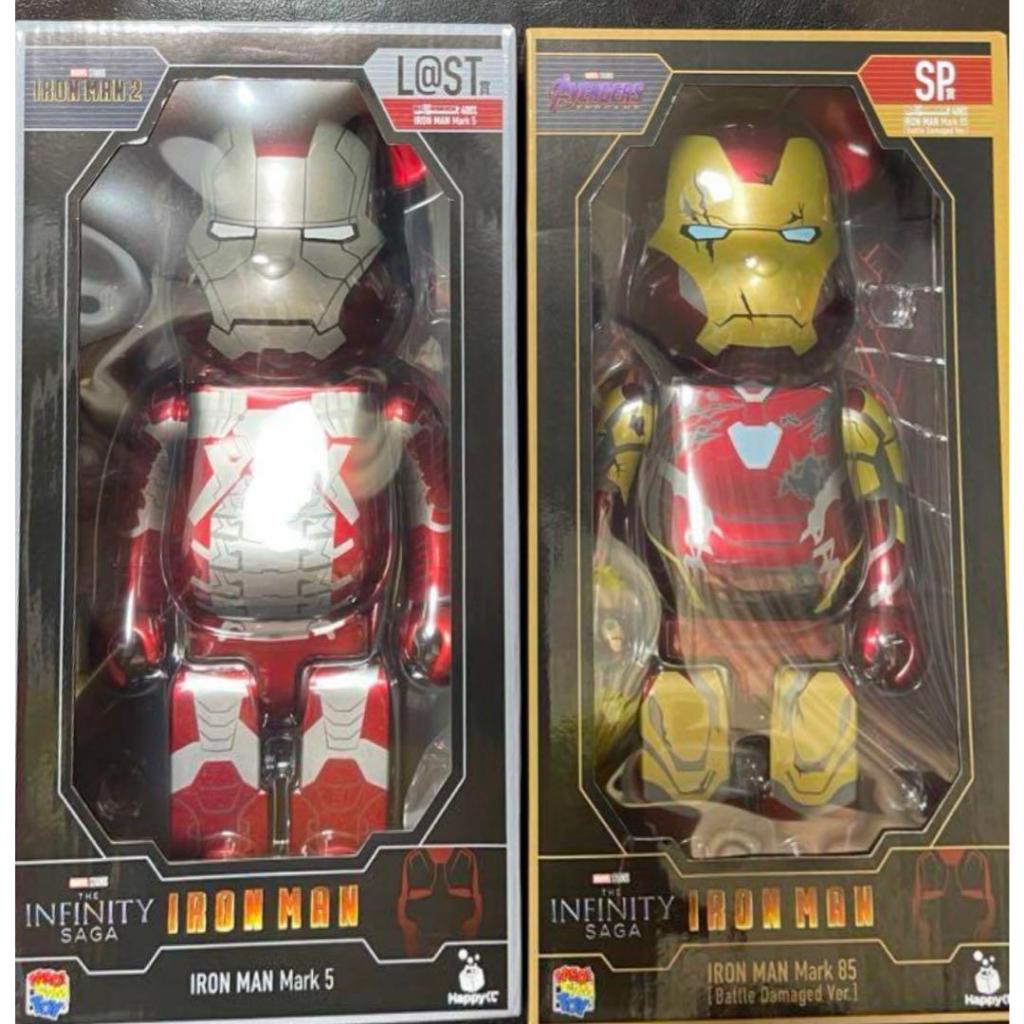 BE@RBRICK HAPPY IRON MAN Mark5 SP賞 LAST賞 鋼鐵人 最後賞 日版