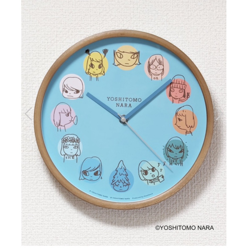 限量販售 奈良美智 YOSHITOMO NARA時鐘 Y.N. Clock | 蝦皮購物