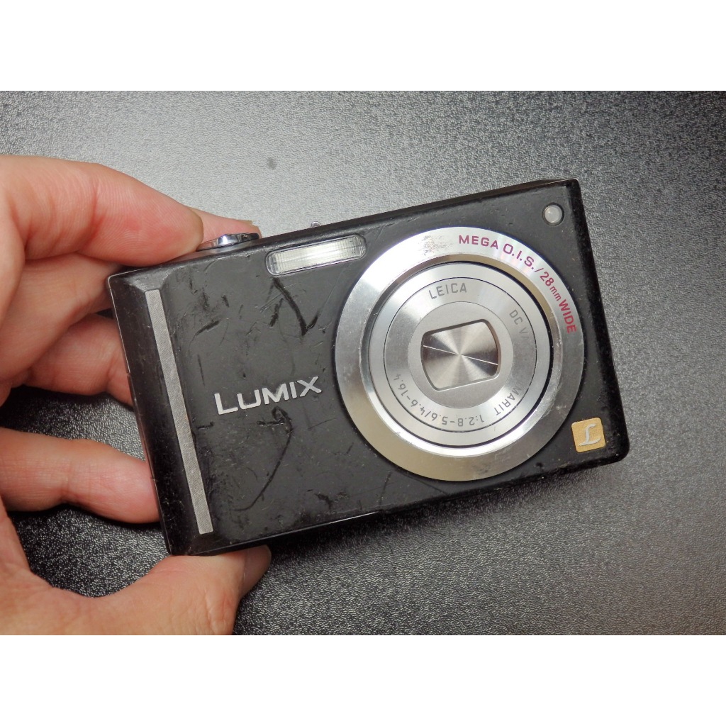 <>PANASONIC LUMIX DMC-FX55 (OIS防手震 / CCD相機 /超廣角鏡頭/黑)