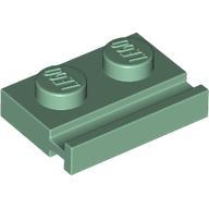 6222362 LEGO 樂高 32028 砂綠色 門軌 軌道 Plate 1x2 Rail | 蝦皮購物