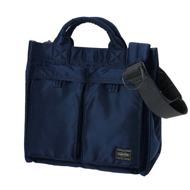代購PORTER / PX TANKER 2WAY VERTICAL TOTE BAG 托特包現貨軍綠