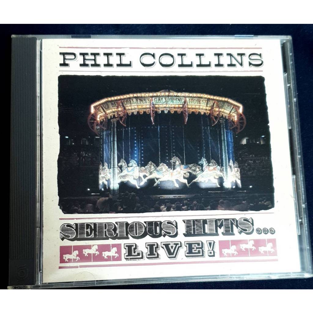 Phil Collins菲爾柯林斯Serious Hits Live超級演唱會德版無ifpi CD 蝦皮購物