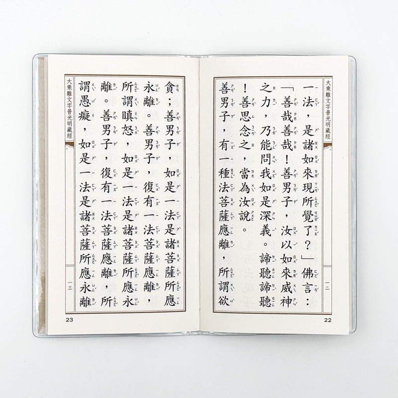 大乘離文字普光明藏經》 54K廣開平裝| 蝦皮購物