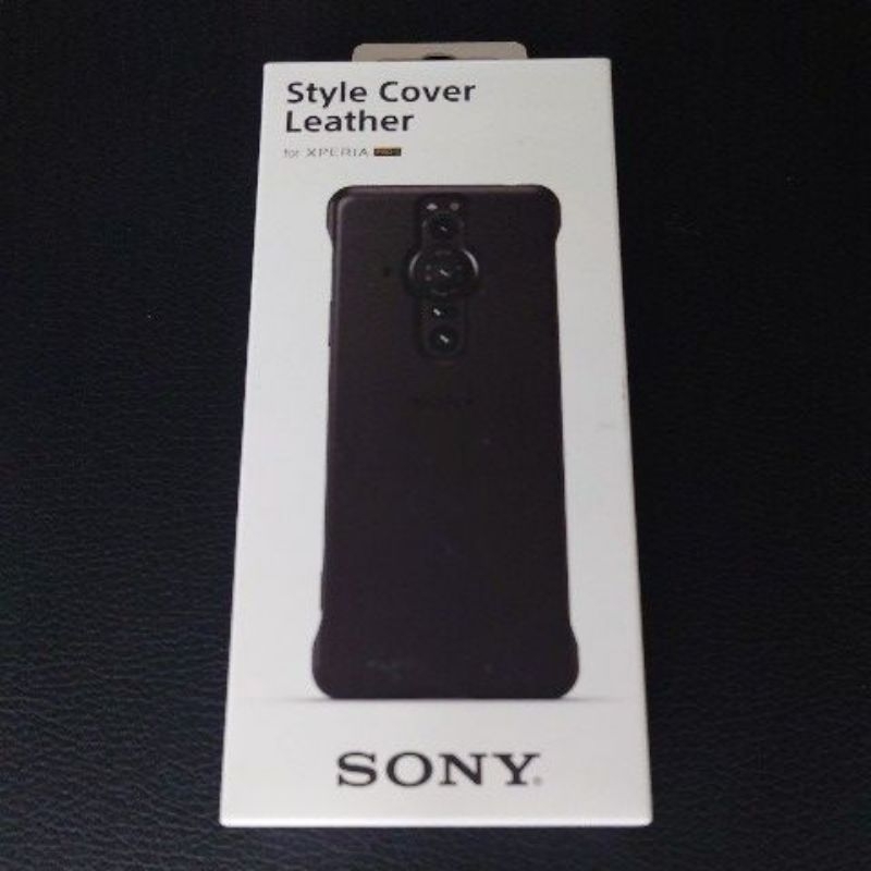 Custodia Pelle XQZ-CLBE Custodia In Vera Pelle Ultra Slim Per Sony Xperia Pro-i - Modello XQZ-CLBE, Nero, Aperta Ma Mai Usata Xcover 7