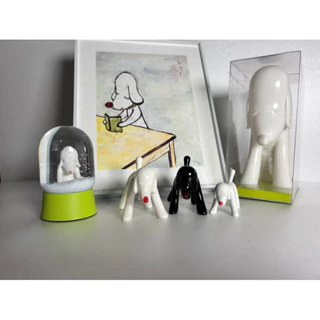 新品未使用　箱付き　奈良美智 限定　希少　置物　プルトイ dog ドッグ 新品未使用 箱付き 奈良美智 限定 希少 置物 プルトイ dog