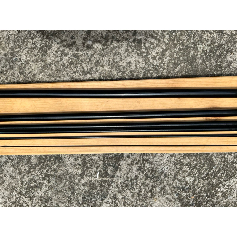 DAIWA HZ 波紋粹硬調21 尺HVF 164克尾有更換成萬向轉頭福壽竿鯉魚竿