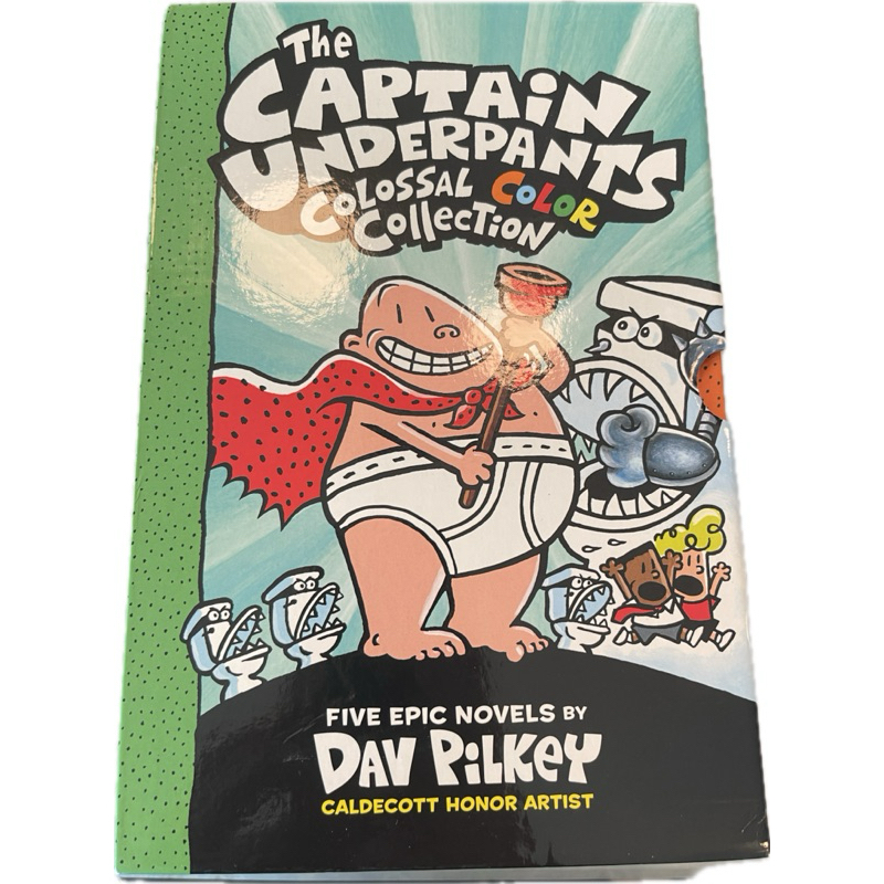 The Captain Underpants Colossal / Dav Pilkey 內褲超人 | 蝦皮購物