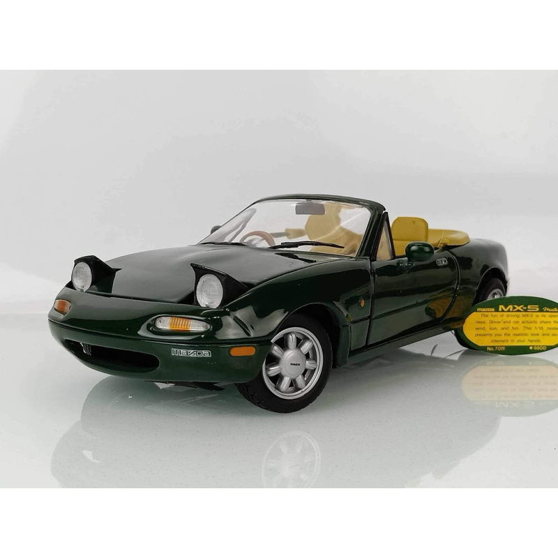 【希少】京商 1/18 マツダ MX-5 ミアータ ユーノス ロードスター 京商 マツダ Miata MX-5 1/18 ミニカー ブルー マツダ ユーノス