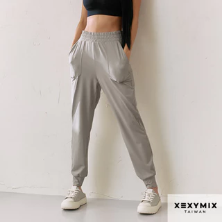 XEXYMIX XP9208G 涼感羽毛鬆緊束口褲 XP 9208