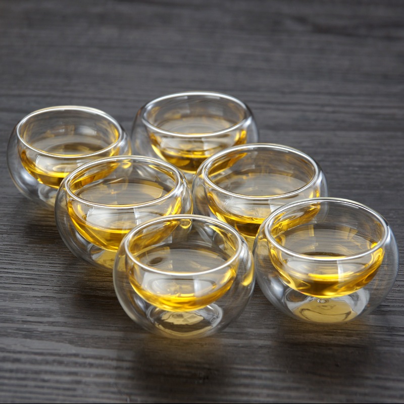 超人気高品質 呵呵茶】品茗杯品茶杯小茶杯功夫茶杯玻璃小杯有把小茶杯小馬克杯 絵画/タペストリー