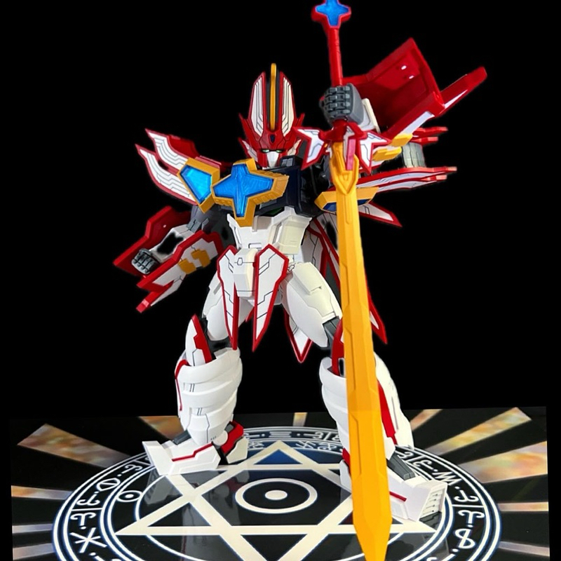 需預約］(完成品）創模玩Tron 魔動王超級光能使者無敵火王地隱俠大無敵