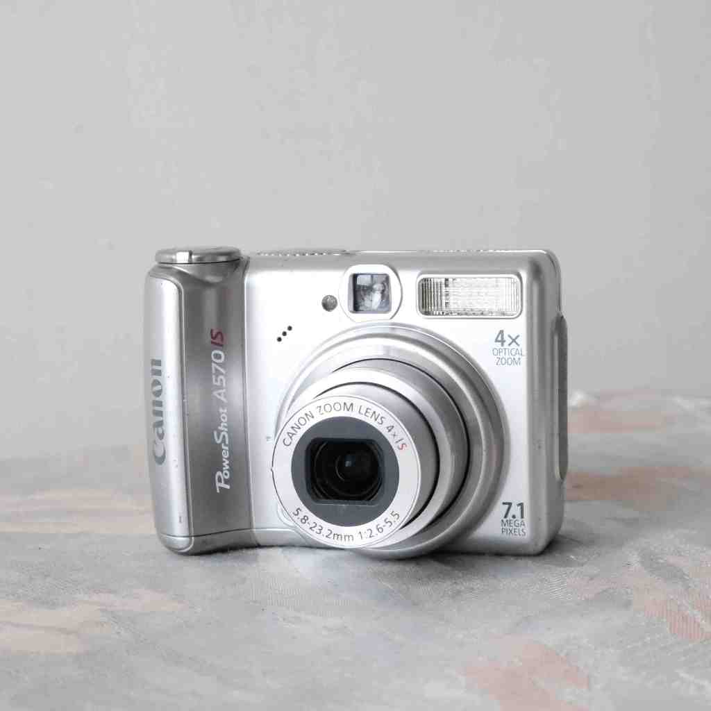 CANON PowerShot A570 is 早期 CCD 數位相機 | 蝦皮購物