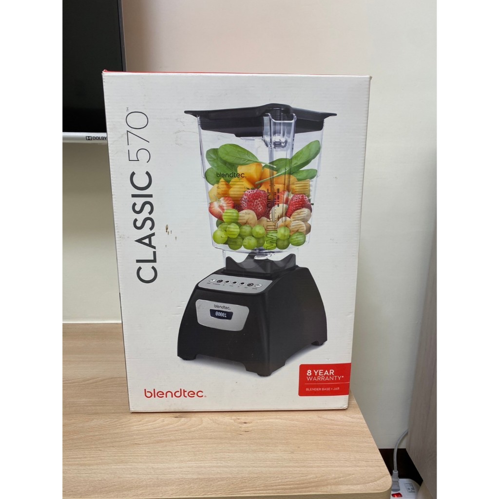 Blendtec Classic 570進口食物調理機 料理機 果汁機 冰沙機 寶寶副食品攪拌機-二手 | 蝦皮購物