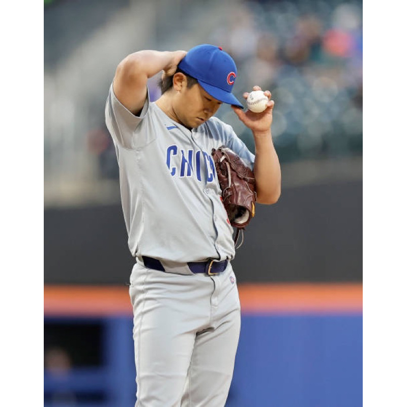 全新附吊牌MLB 代購背號T 今永昇太短T 電繡球衣NIKE 短T 芝加哥