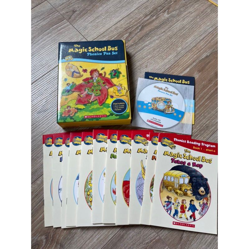 キッズ・ファミリー The Magic School Bus Phonics Fun Set Amazon.co.jp: The Magic School Bus Phonics Fun Set : 文房具