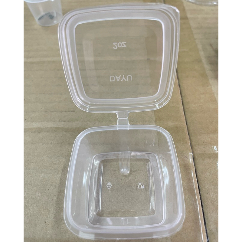 🔺現貨台灣🔺 2oz 3.5oz A100 A140醬料盒 連體醬料盒 外帶醬料碟 分裝盒 布丁杯 醬料碟 圓形 方形盒 | 蝦皮購物